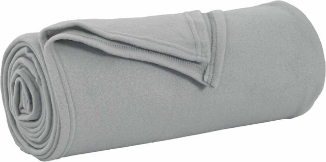 6er Set vidaXL Wohndecken aus Fleece in Grau, B: 240 cm, T: 220 cm - Bild 1