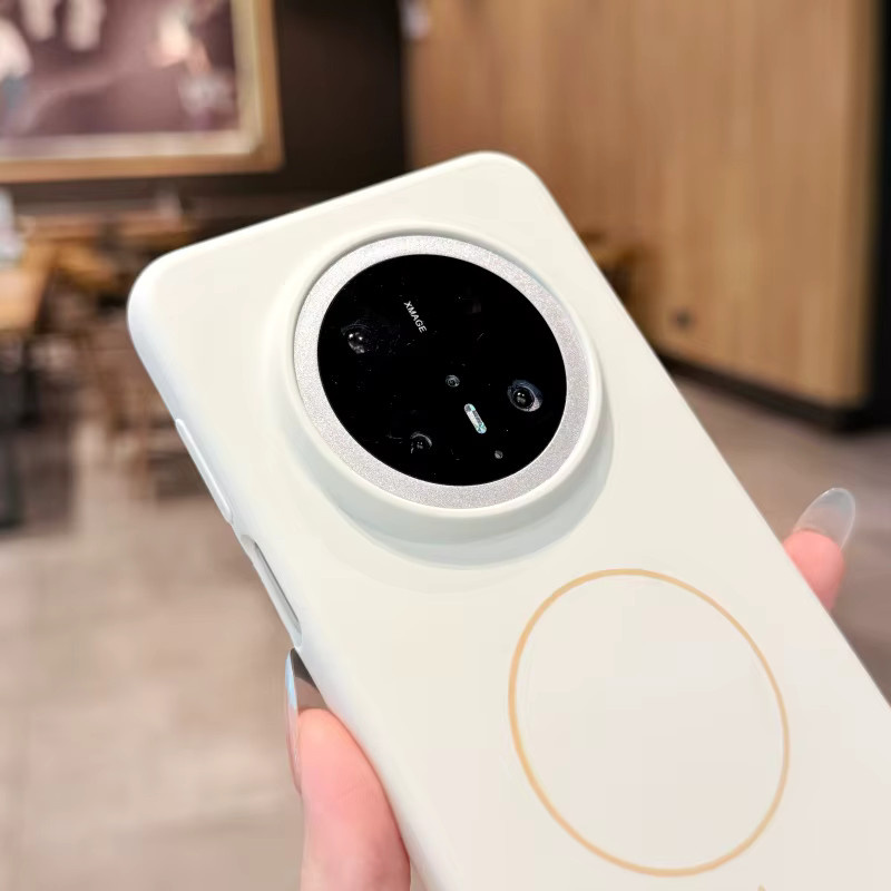 Magnetische Silikon Schutzhülle mit fluoreszierender Flüssigkeit für Huawei Pura 80, Pura 70 Ultra, Mate 70 und Mate 60 Pro Plus in Purple - Bild 1