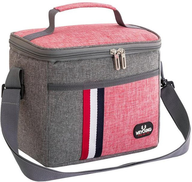 Isolierte Lunchtasche von Yiran Furniture in Rosa mit 8 l Volumen - Bild 1
