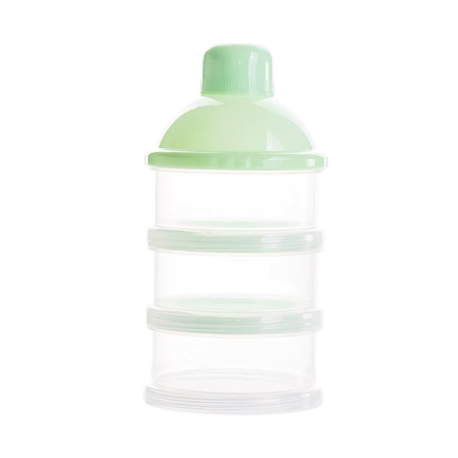 BPA-freie Aufbewahrungsbox für Milchpulver aus Polypropylen in Blau mit 3 oder 4 Schichten und Deckel - Bild 4