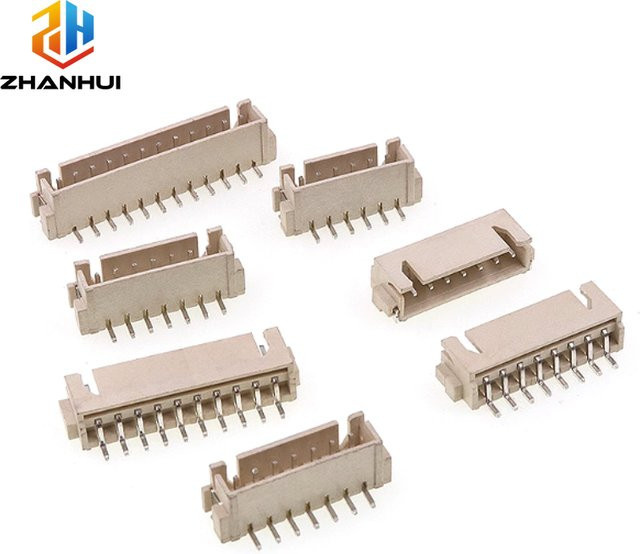 JST XH 2,54 mm SMD-Stiftleiste Kabelsteckverbinder für Oberflächenmontage in horizontaler oder vertikaler Ausführung (2P-10P) - Bild 1