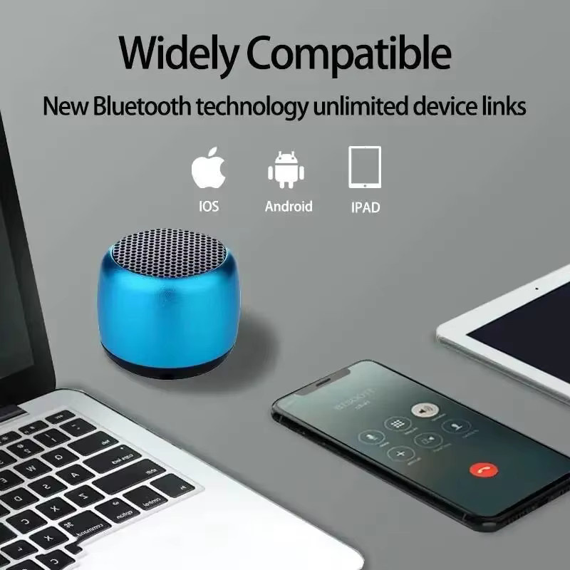 Mrgabwte M1 Tragbarer Bluetooth-Lautsprecher in Rot mit Stereo-Surround-Sound und Mini-USB-Anschluss - Bild 3