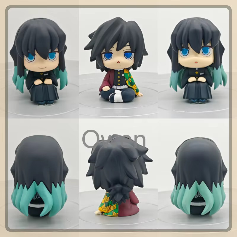 Bandai Demon Slayer Zenitsu Inosuke Shinobu Sitzende Pose Actionfigur - Bild 2