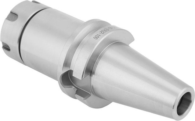 aimo BT40 ER32 100 HSS-Spannzangenfutterhalter für CNC-Fräsmaschinen und Drehmaschinen in Silber - Bild 1
