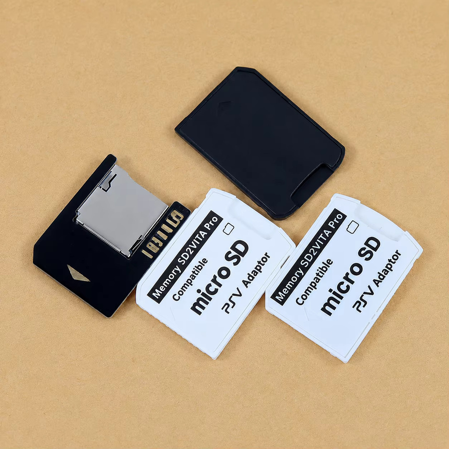 SD2VITA Speicherkarten-Konverter für PSVITA PSV1000 und PSV2000, TF-Kartenadapter und Kartenleser in Schwarz - Bild 2