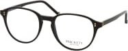 Hackett London 37311 Korrektionsbrille, Rund, Vollrand, Black, Herren, Kunststoff - Bild 1