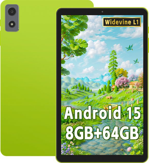 Paitanry Android 15 Tablet mit 8,68 Zoll Display, 8 GB RAM, 64 GB Speicher, 4-Core Prozessor, 5000 mAh Akku und WiFi 6 - Bild 1