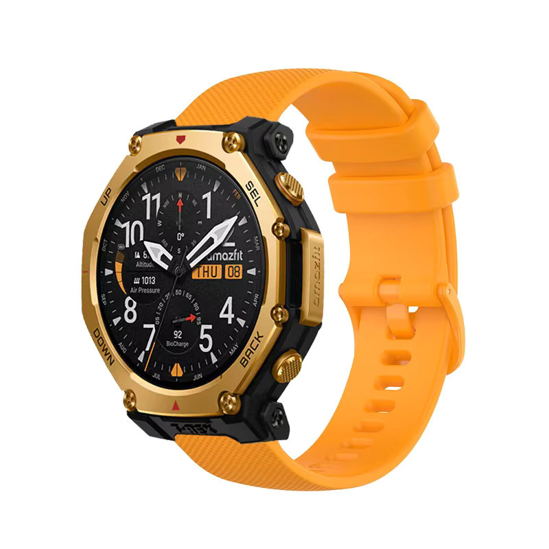 Amazfit Uhrenarmband Silikon, Weiß, Unisex - Bild 2