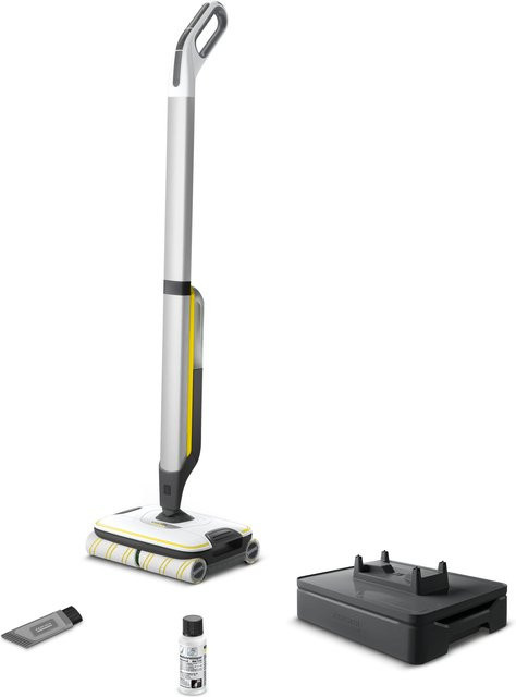 Kärcher Home & Garden FC 7 Cordless Akku-Hartbodenreiniger in Weiß-Schwarz - Bild 1