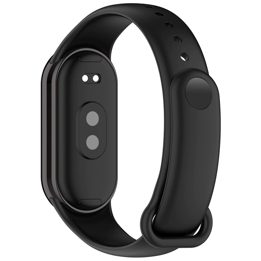 Xiaomi Uhrenarmband Silikon, Schwarz, Unisex, Mi Band 8 9 - Bild 2