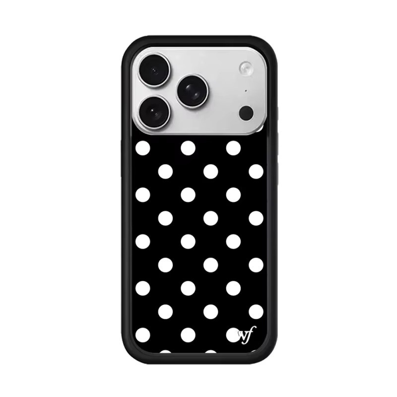 Potdemiel Handyhülle mit Wildblumen-Design und Polka Dots für iPhone 17 16 15 14 13 12 Pro Max Plus und 17 Pro - Bild 2