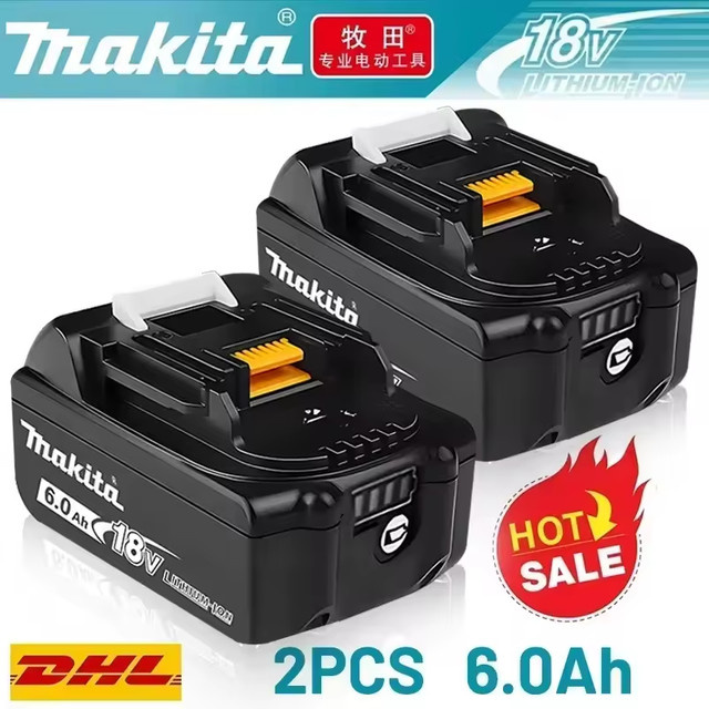 Makita 18 V Lithium-Ionen-Akku BL1820B in Schwarz - Bild 1