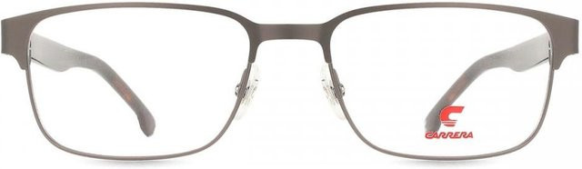 Carrera 8891 Cag Korrektionsbrille, Vollrand, Rechteckig, Metall, Herren, Silver/Grey - Bild 1