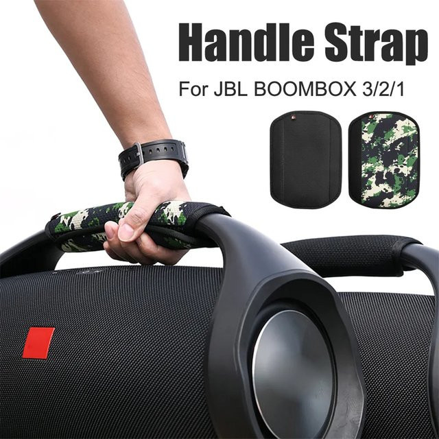 Schutzarmband in Camouflage für JBL Boombox 3, rutschfestes und leichtes Zubehör-Armband mit Polsterung - Bild 1