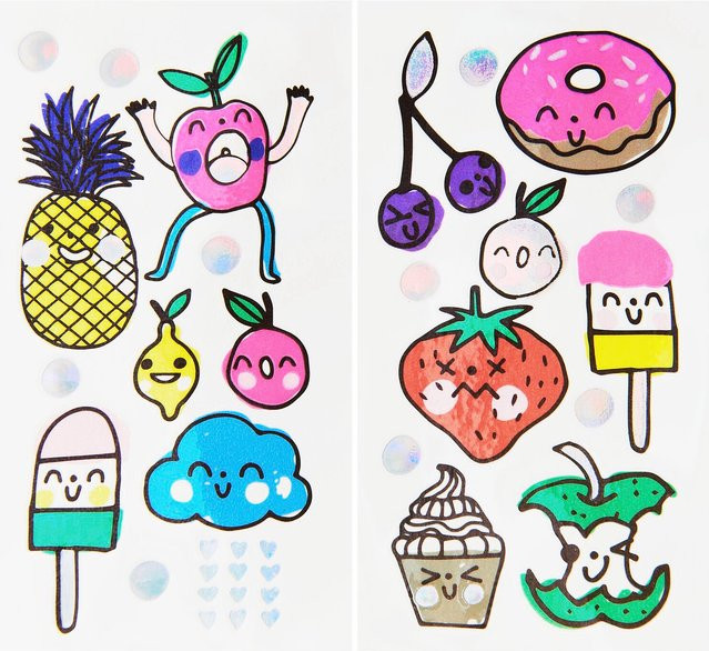 Rico Design Tattoos Happy Snacks - Bild 1
