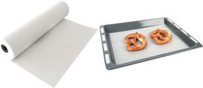 HYGOSTAR Backpapier Standard weiß, beidseitig silikoniertes, Großrolle mit 200 m Länge - Bild 1