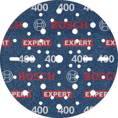 Bosch EXPERT O780 Folienschleifscheibe Blau Durchmesser: 150 mm Körnung: 400 für Metall, Holz und Lack sowie Keramik - Bild 1