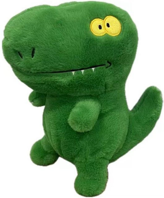 Binchi Keji Travel Grüner Dinosaurier Plüschtier, 26cm, Grün - Bild 1