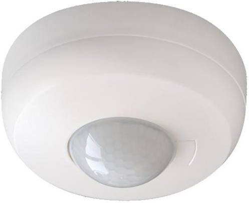 B.E.G. Brück 92219 Aufputz Decken-Bewegungsmelder mit 360° Erfassungsbereich in Weiß IP44 - Bild 1