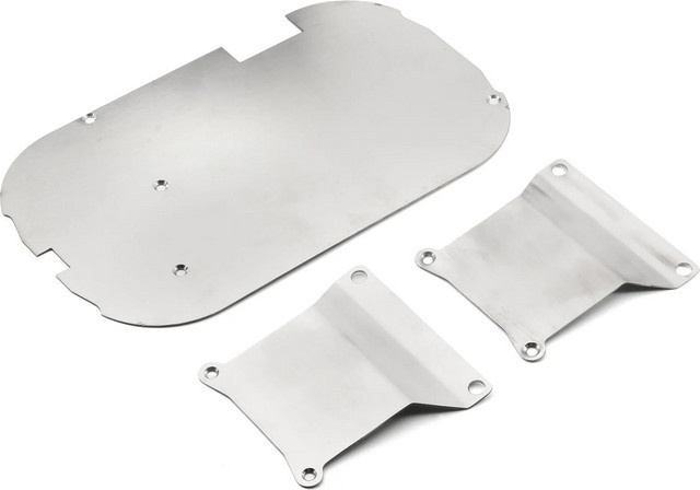 Tamiya Edelstahl Chassis Armor Getriebe Schutz Unterfahrschutz, Zubehör - Bild 1