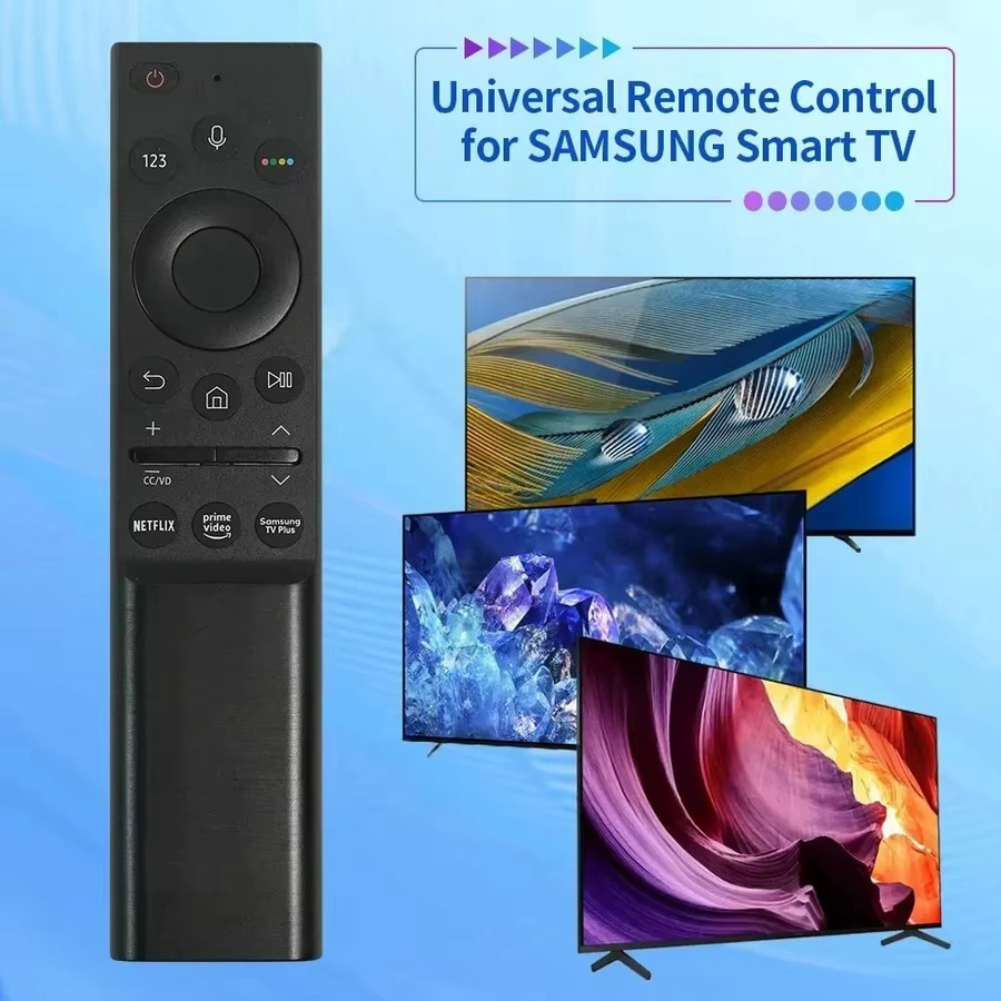 Samsung BN59-01330A Sprachfernbedienung in Schwarz als universeller Ersatz für 4K 8K UHD LED LCD HDTV Fernseher - Bild 4