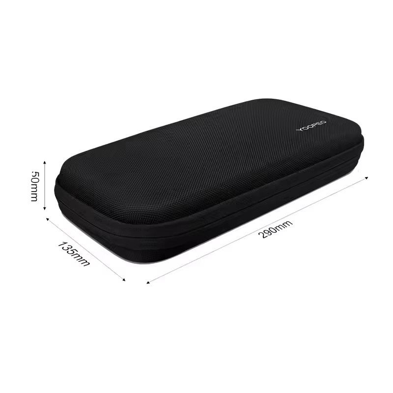 YOOPEO Gamepad-Box Tragetasche für Nintendo Switch 2 Controller in Schwarz mit Platz für 10 Spielkarten - Bild 6