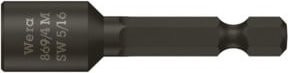 Wera Steckschlüsseleinsatz magnetisch 1/4" Antrieb, Farbe: Schwarz, Länge: 50,0 mm - Bild 1