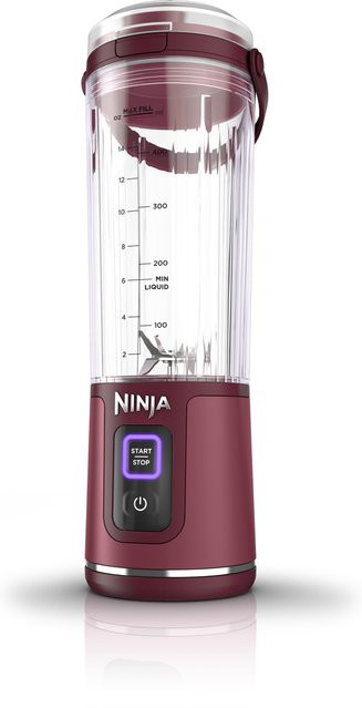 Ninja Blast Kabelloser Mixer BC151EUCR in Cranberry Red, 0,532 l - Bild 1