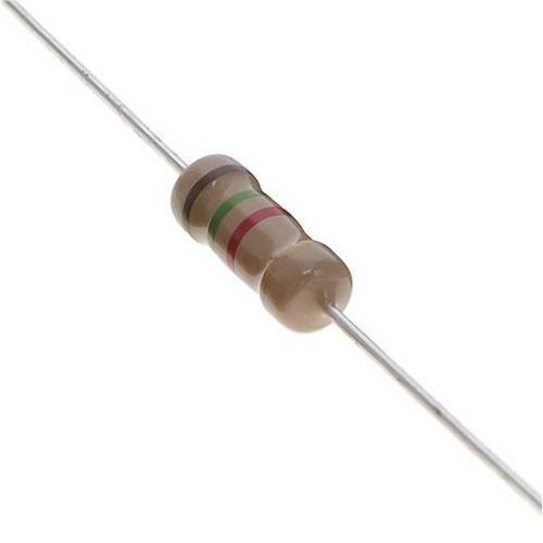 TE Connectivity Kohleschicht-Widerstand 1.5kOhm 1W 0.05% Multicolor 1-1623925-7 - Bild 1