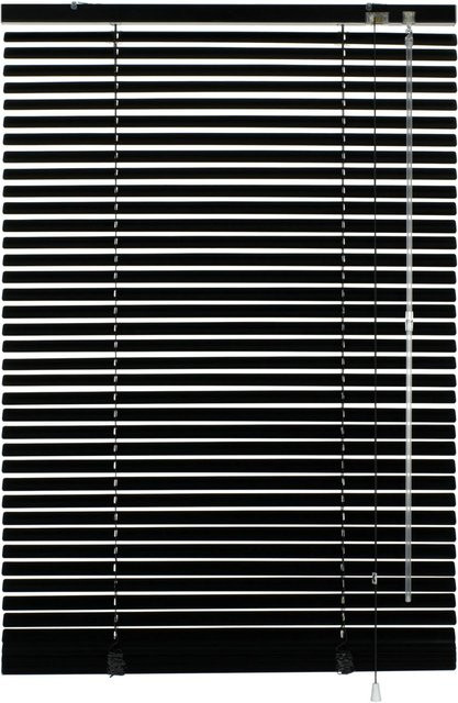 Gardinia Aluminium-Jalousie Schwarz B: 140 cm, H: 175 cm - Bild 1