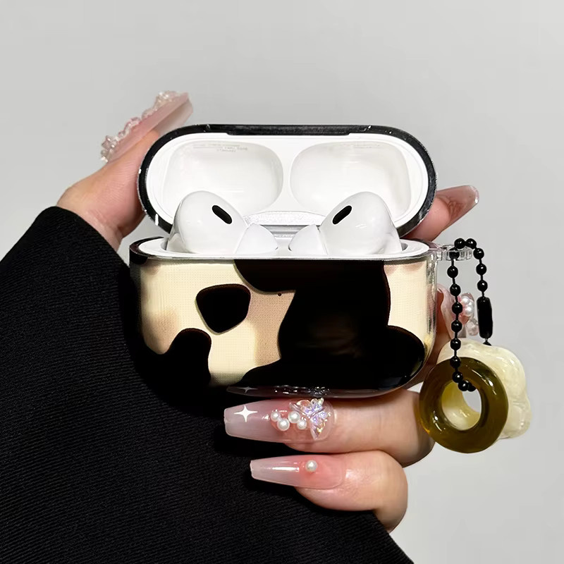 Creative Color Collision Achat Render Kopfhörerhülle für Apple AirPods 1, 2, 3, 4 und Pro 2 in Schwarz Weiß Multicolour - Bild 4