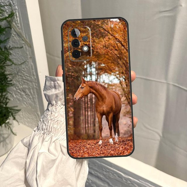 Handyhülle mit Pferdemotiv für Samsung Galaxy A-Serie in Multicolor - Bild 1