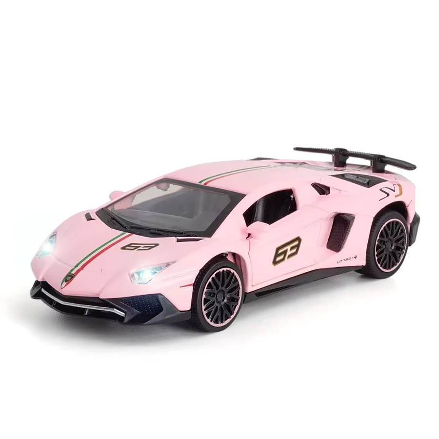 RMZ city LP780 V12 Automodell-Spielzeug, 1:32, mit Licht und Sound, mit öffnenden Türen, Rückziehfunktion - Bild 2