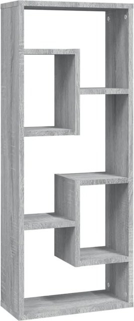 vidaXL Wandregal aus Holzwerkstoff in Grau Sonoma, B/T/H: 36 x 16 x 90 cm - Bild 1