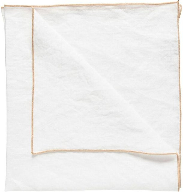 Costa Nova Serviette Bella aus 100 % Leinen, beige, 6er Pack, Breite: 50 cm, Länge: 50 cm - Bild 1