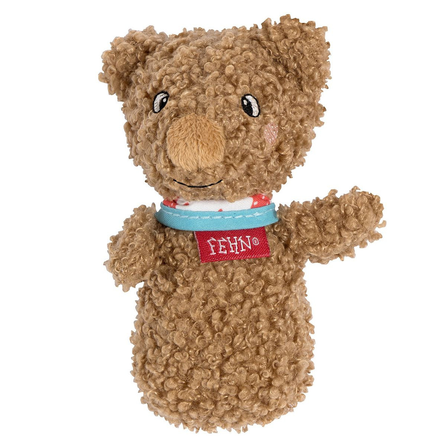 Fehn Mini-Rassel Bär Fred, Plüsch, ab 0 Jahre - Bild 1