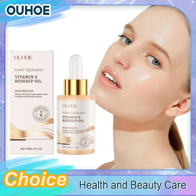 OUHOE Squalan-Hagebutten-Gesichtspflegeöl, 30 ml, Unisex - Bild 1