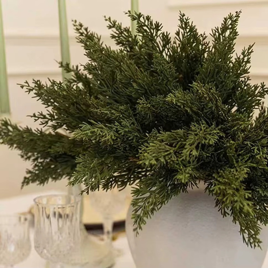 Yusheng Künstliche Pflanzen Blätter in Grün für Dekoration von Hochzeit, Party und Garten - Bild 5