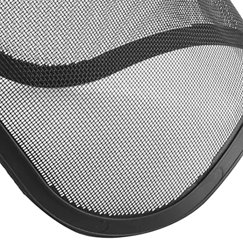 Schutzhelm für Garten und Forst mit Vollgesichts-Mesh-Visier in Gelb - Bild 4