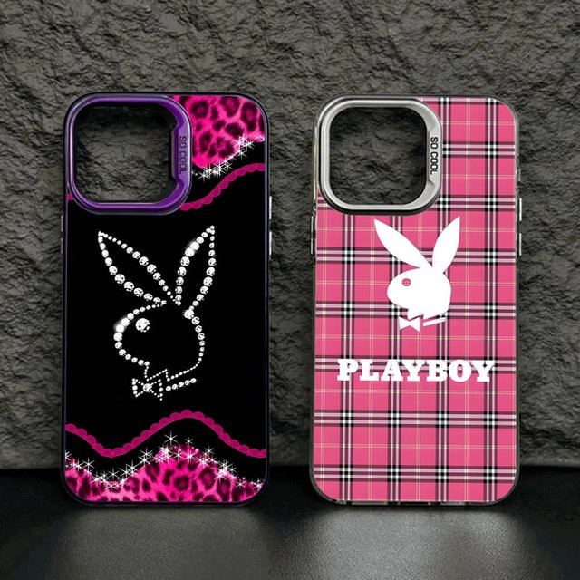 Stoßfeste Handyhülle mit Cartoon-Kaninchen-Druck für iPhone 11 bis iPhone 17 Pro Max in Multicolour - Bild 1