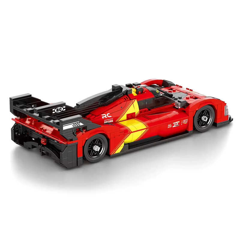 XMWL Supercar Bausteine, Rot, 1:16, 1370 Teile - Bild 3