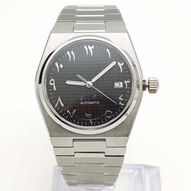 PARNSRPE Armbanduhr Automatik, blaues Zifferblatt, Edelstahl, 40 mm, Herren - Bild 1