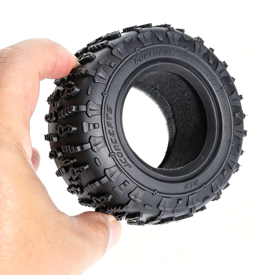 Semalam Gummireifen für Crawler-Autos, 4-teiliges Set, 1,9 Zoll, 90x38mm - Bild 2