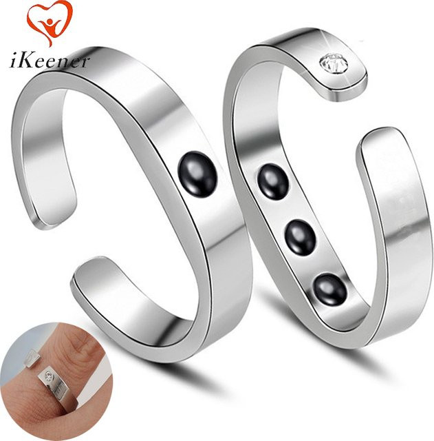 iKeener Anti-Schnarch Schlaftherapie-Ring, Magnetisches Akupressur-Gerät, Unisex - Bild 1