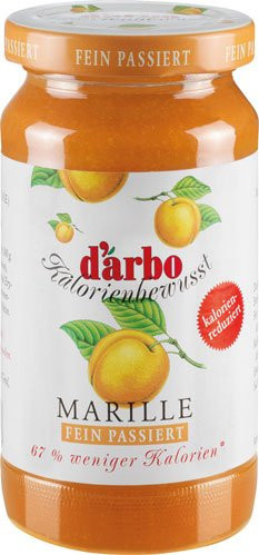 Darbo Kalorienbewusst Marille kalorienreduzierte Konfitüre 220 g - Bild 1