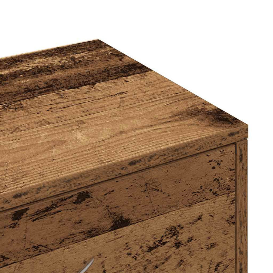 Vidaxl Kommode mit 6 Schubladen in Altes Holz, Farbe Braun, B/T/H: 50 x 34 x 96 cm - Bild 2