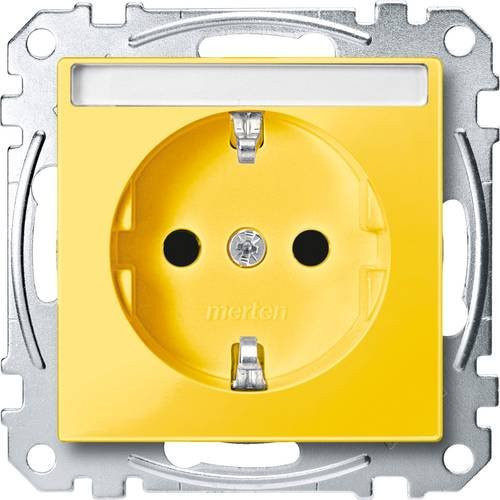 Merten Steckdose System M Gelb IP44 MEG2302-0307 - Bild 1