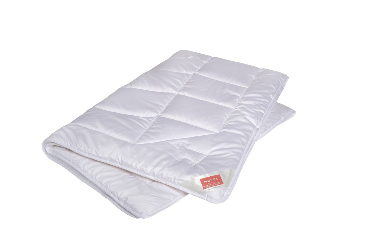 Hefel Cashmere Deluxe Sommerdecke in Weiß, B/B: 200 x 200 cm - Bild 1