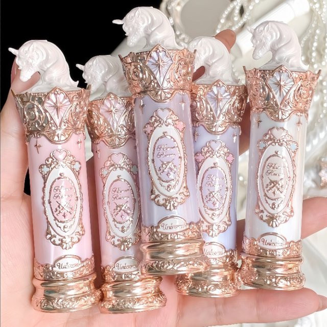 Flower Knows Knight Unicorn Lippenbalsam, Jelly-Finish, Glänzend - Bild 1