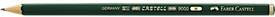 Faber-Castell CASTELL 9000 Bleistift H, 12er Pack, Grün - Bild 3